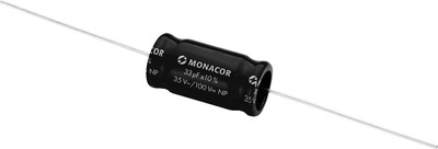 MONACOR LSC-330NP Bipolare Elektrolytkondensatoren 1,5-220 µF