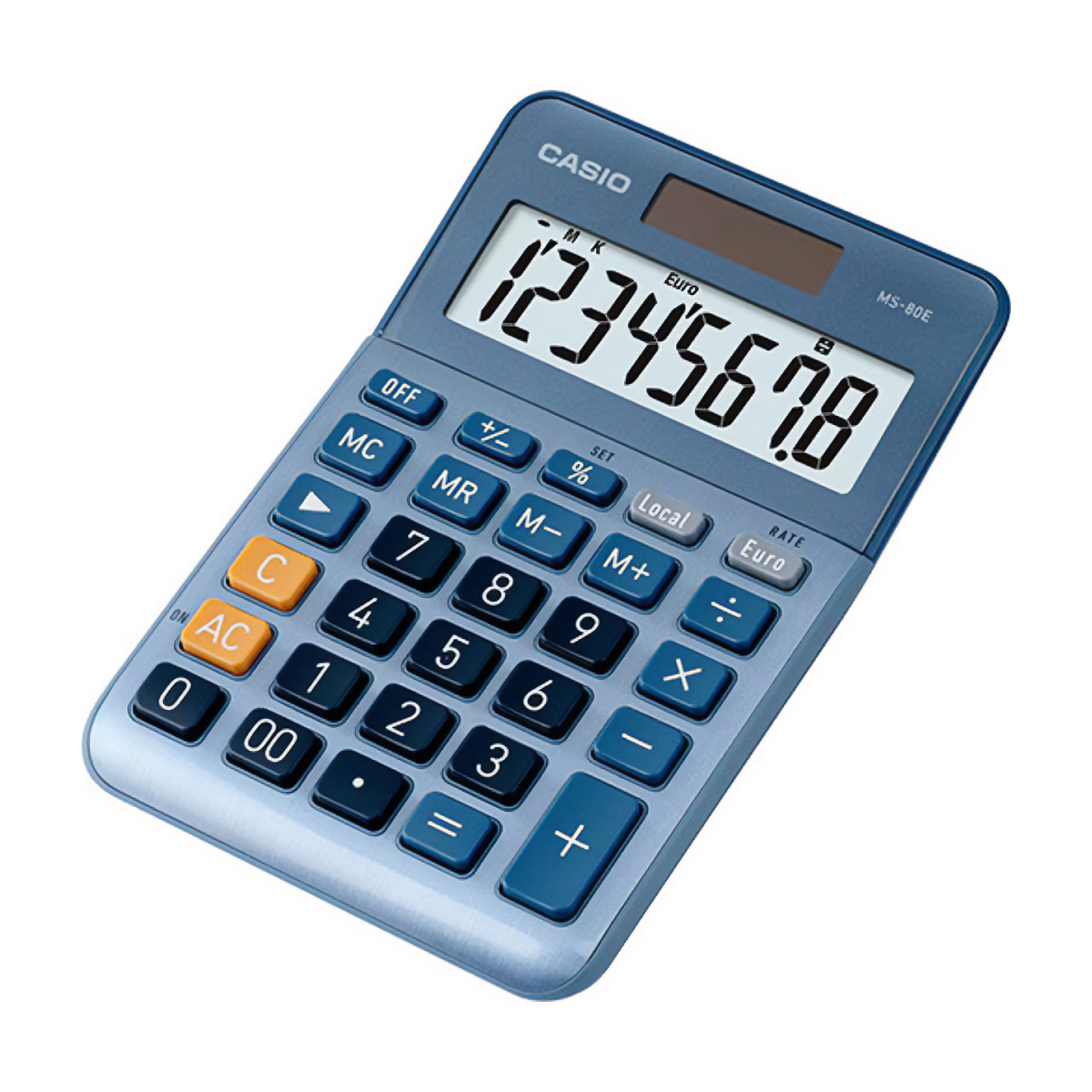 Casio MS-80 E anzeigender Tischrechner 