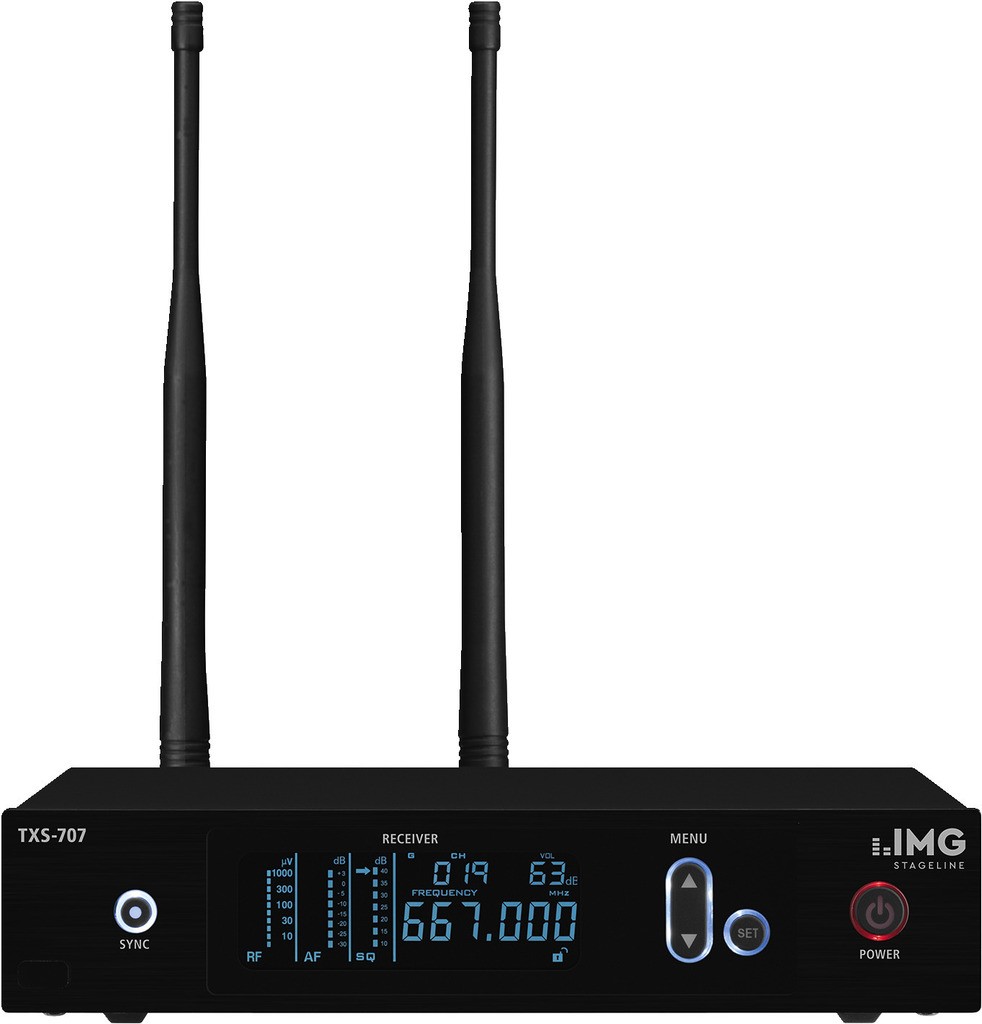 IMG STAGELINE TXS-707 Multi-Frequenz-Empfängereinheit