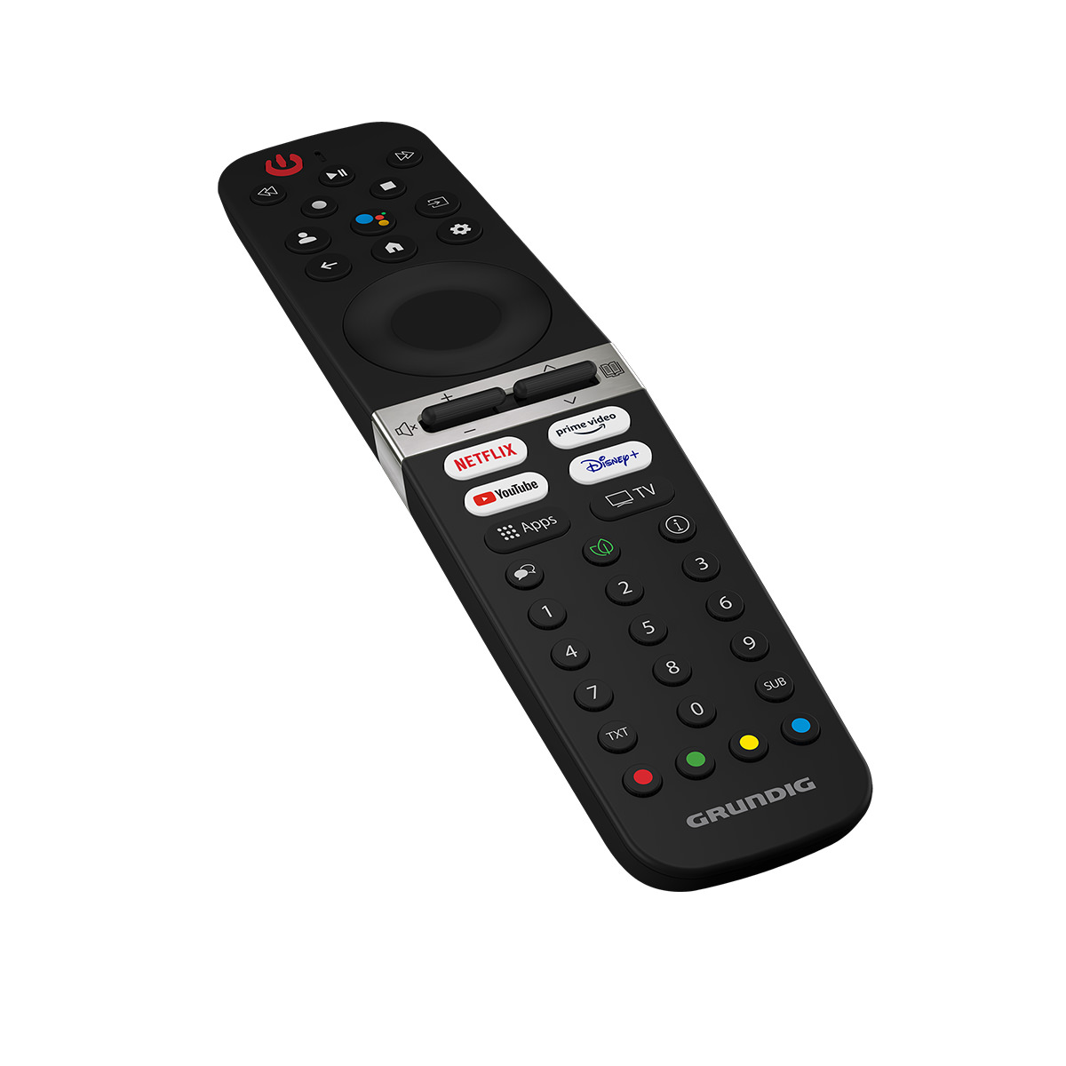 Grundig 55'' (139cm) GUB 7440 Q Smart UHD TV, Google-TV-System, Dolby Digital + Vision, HDMI eARC, Kindersicherung, Fernbedienung VS5