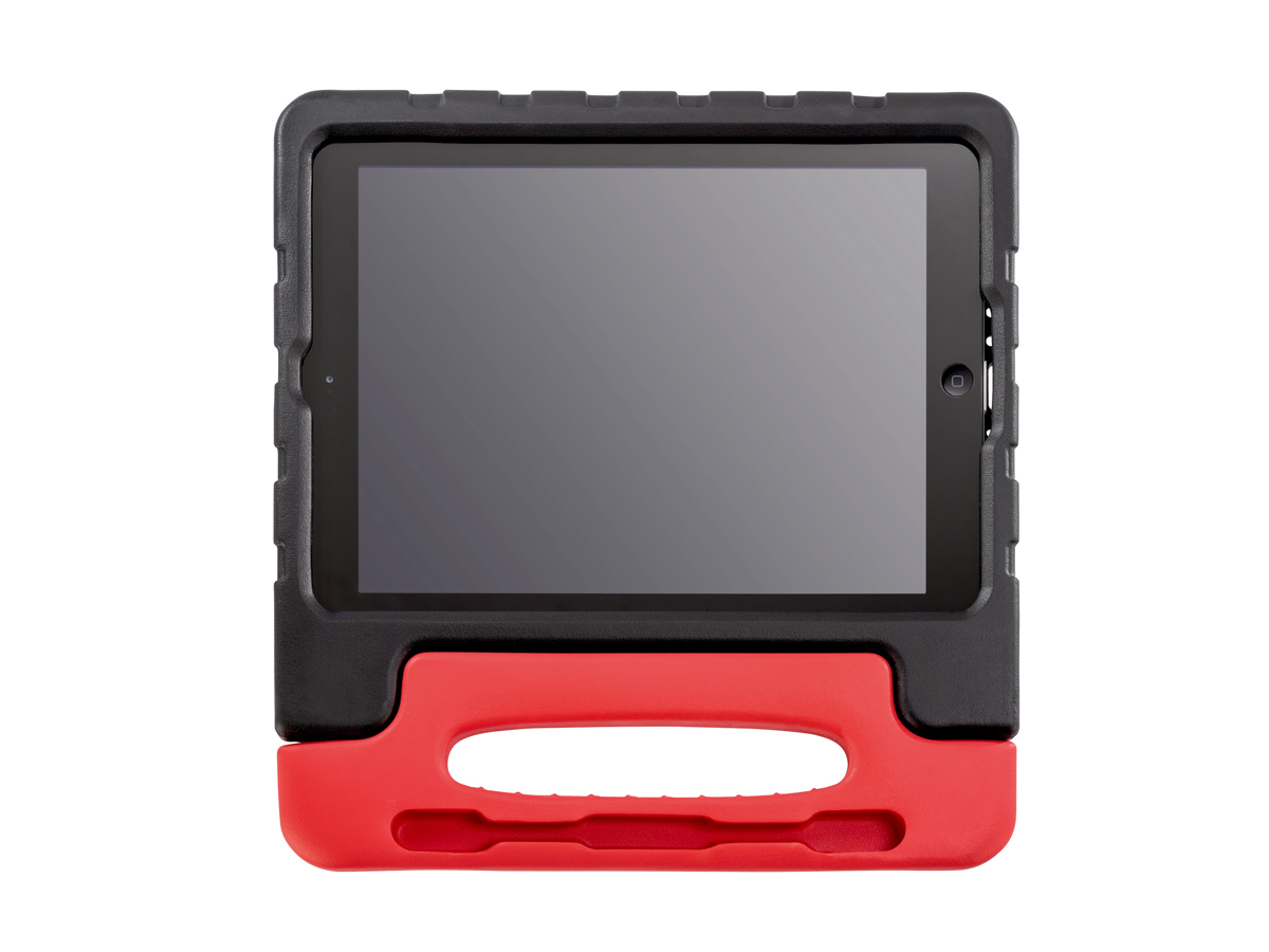PARAPROJECT®EDUCOVER®+ Schutzhülle schwarz/rot für iPad 10.2'' (7.+8. Gen.) inkl. Aufbewahrung für Pencil