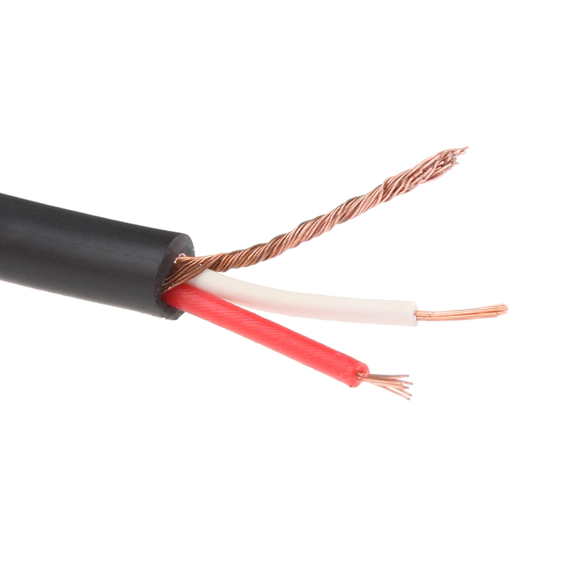 YEL Kabel mit 3 Lötstellen, 1,4m Audiokabel 2,5mm, Stereo Klinkenstecker 3,5mm