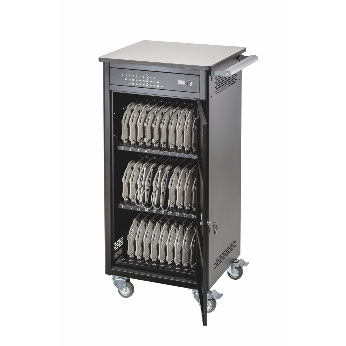 PARAPROJECT® Trolley C32 für 32 Notebooks/Tablets, ohne Kabel