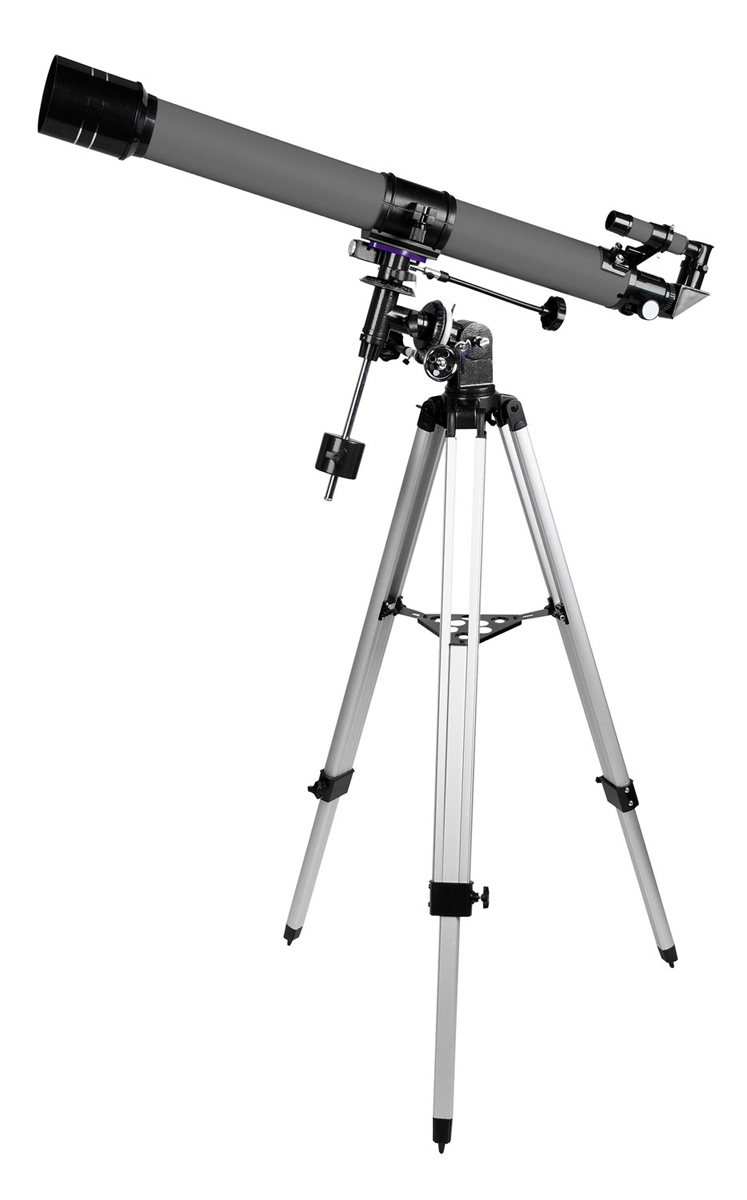 Levenhuk Blitz 70 PLUS Telescope 140x, Refraktor mit 900 mm Brennweite, f/12.8, äquatorial 