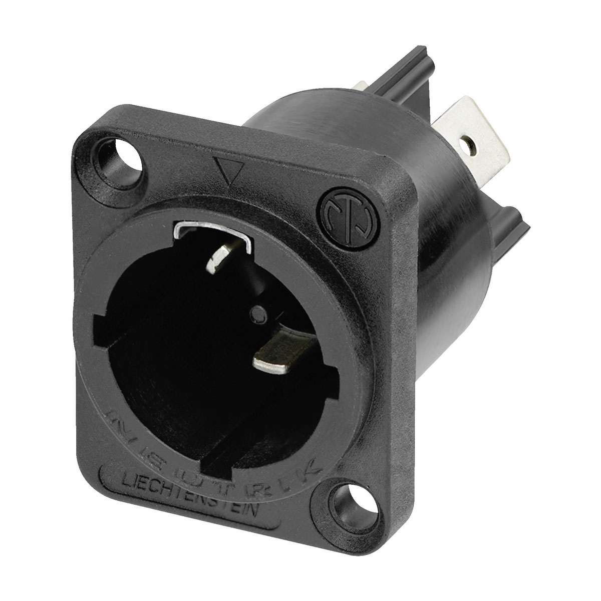MONACOR NAC3MPX-TOPSB Powercon-Einbaustecker
