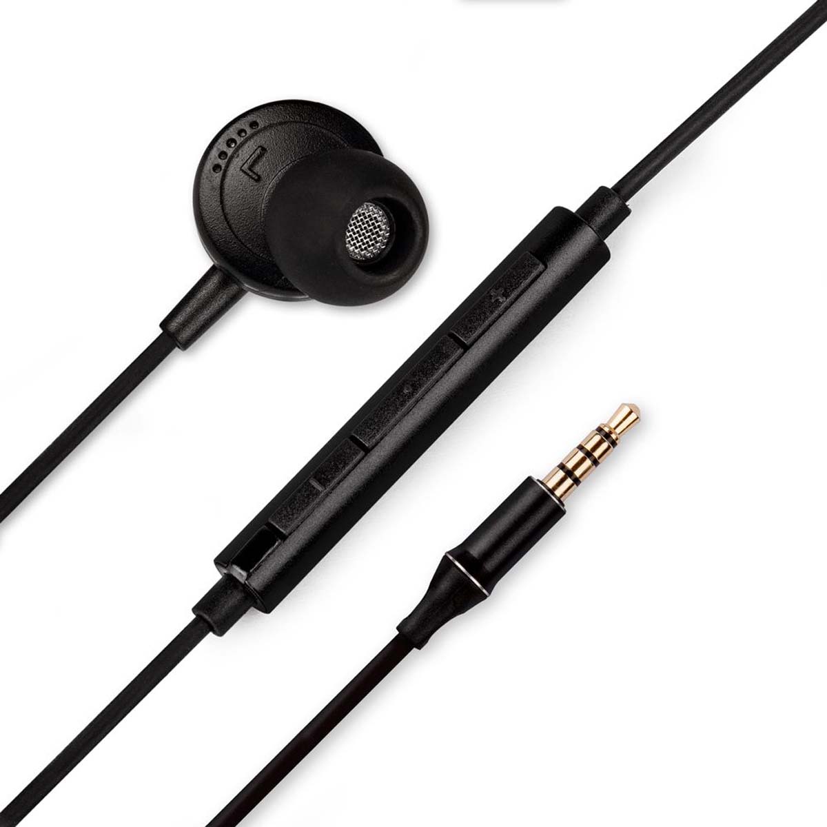 Veho VEP-011-Z3 In-Ear Kopfhörer, kabelgebunden, schwarz, mit Mikrofon und Remote, für Anrufe & Musik