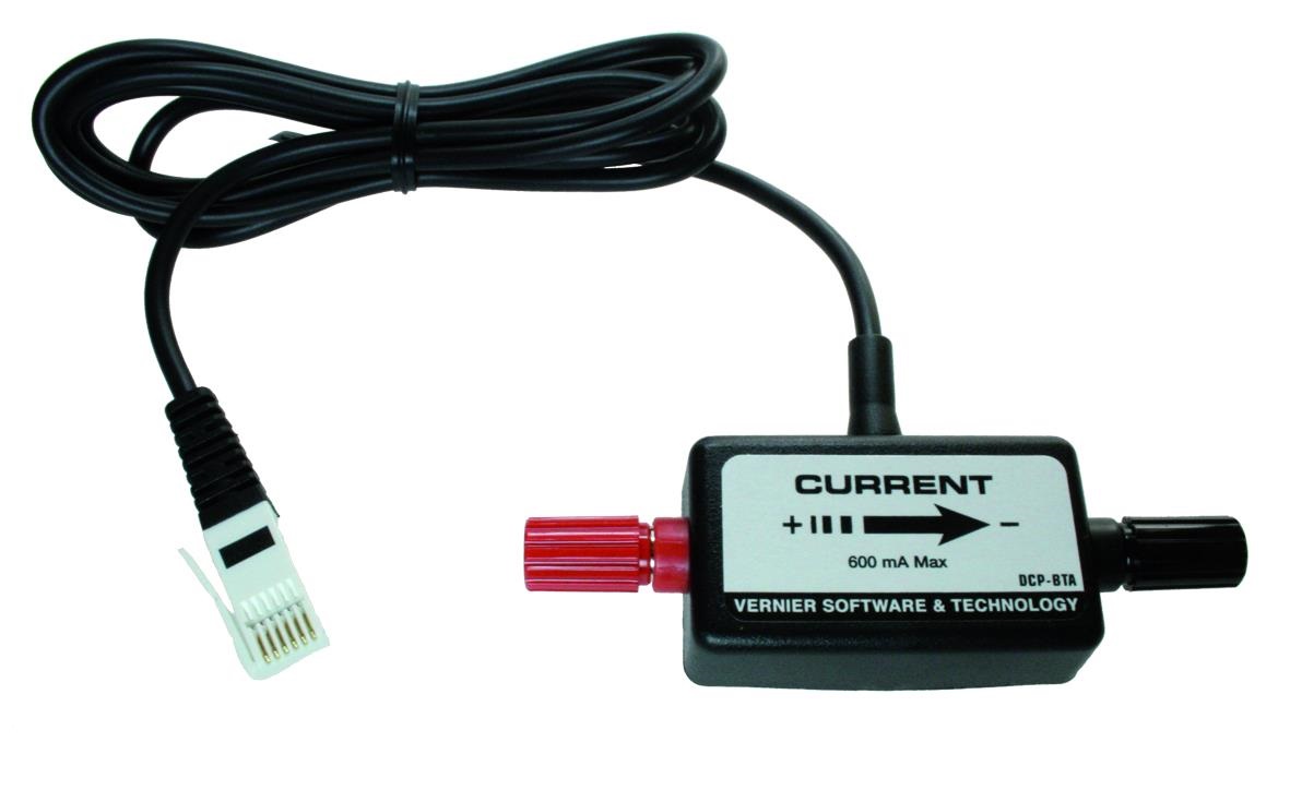 Vernier Stromsensor für AC/DC (DCP-BTA) Messbereich ±0,6 A, Auflösung 0,3 mA