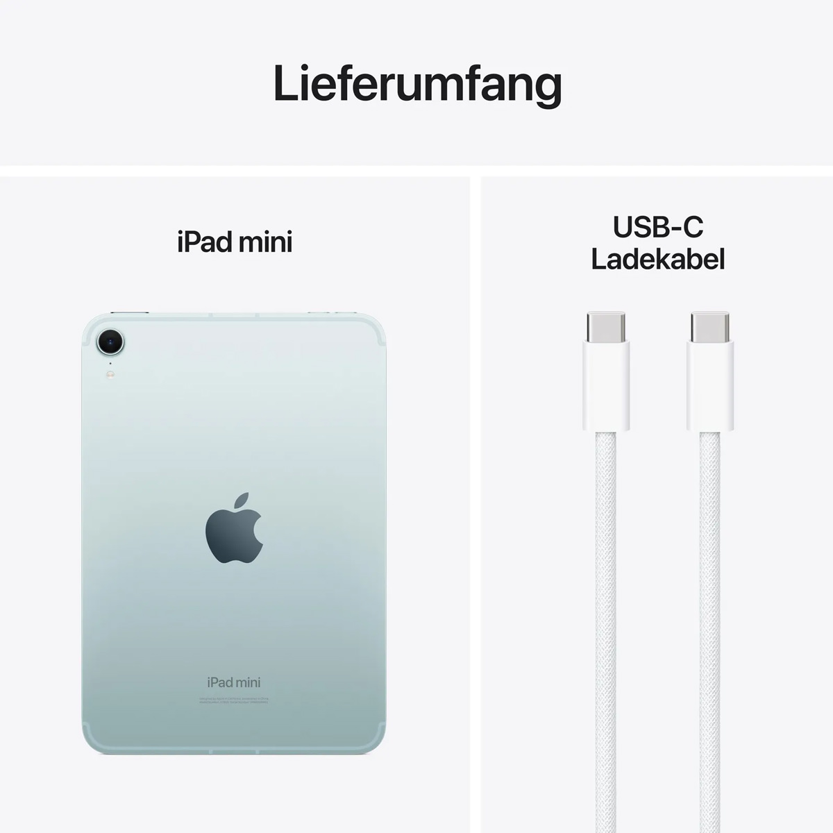 Apple iPad mini 8.3 (21,1cm) 7. Generation Wi-Fi 128 GB Blue