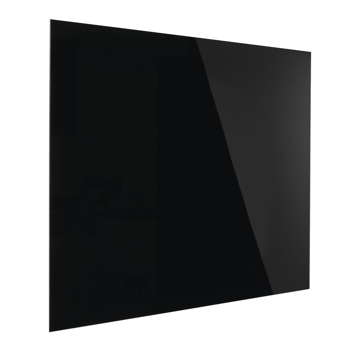 Magnetoplan 13403012 Design-Glasboard, magnetisch, tief-schwarz, 80 x 60cm