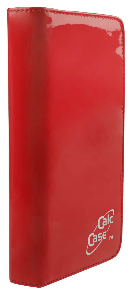 CalcCase Fashion Lack Tasche für Grafiktaschenrechner rot