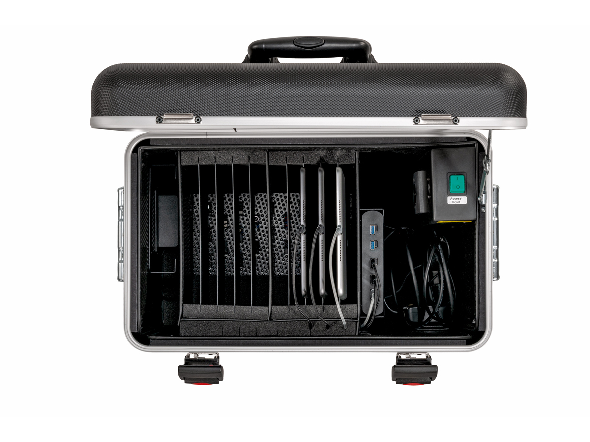 PARAPROJECT®Case TC10 Plus TwinCharge, mit USB-C, ohne Kabel, schwarz