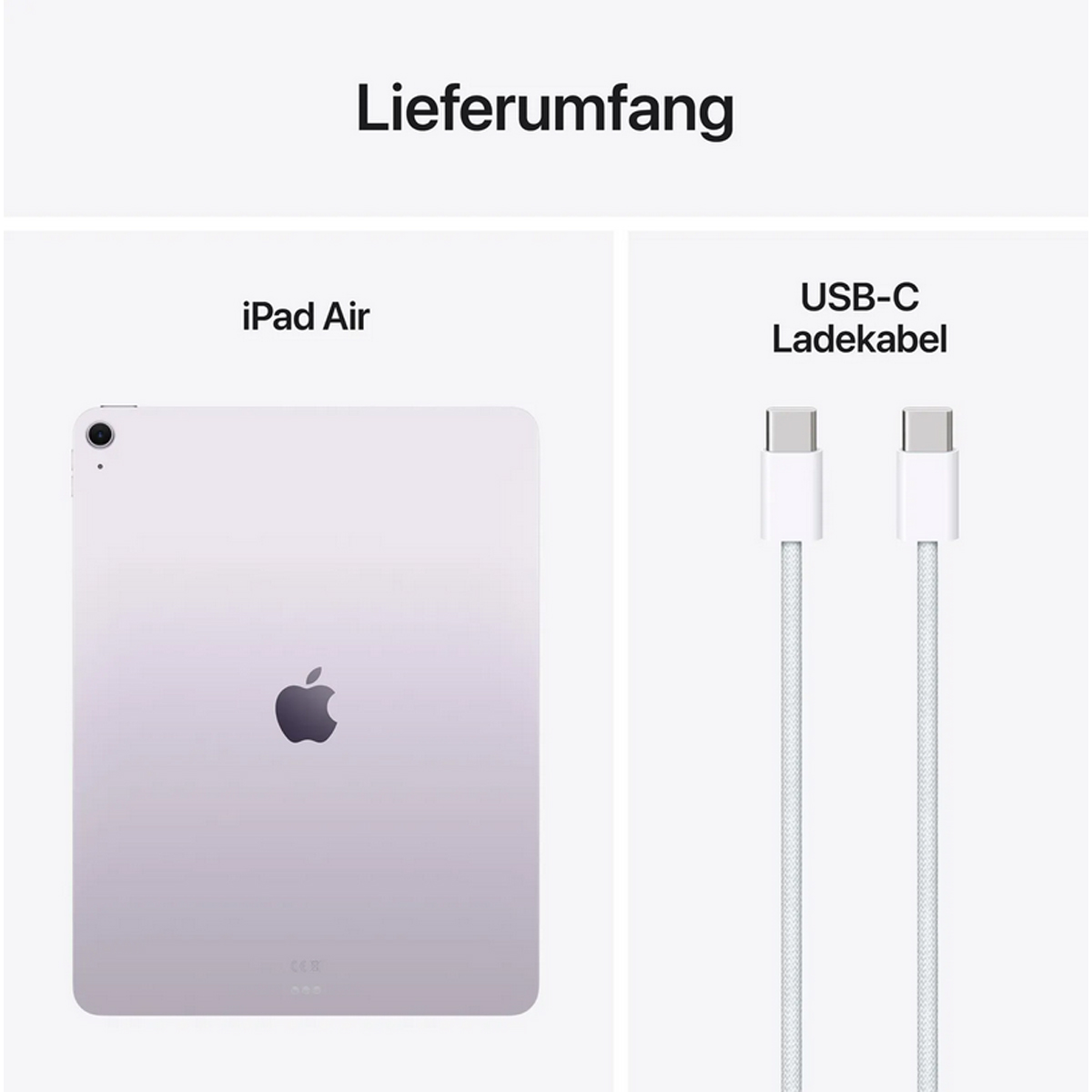 Apple iPad Air M3 13'' (33,0cm) 2025 Wi-Fi 256 GB Violett