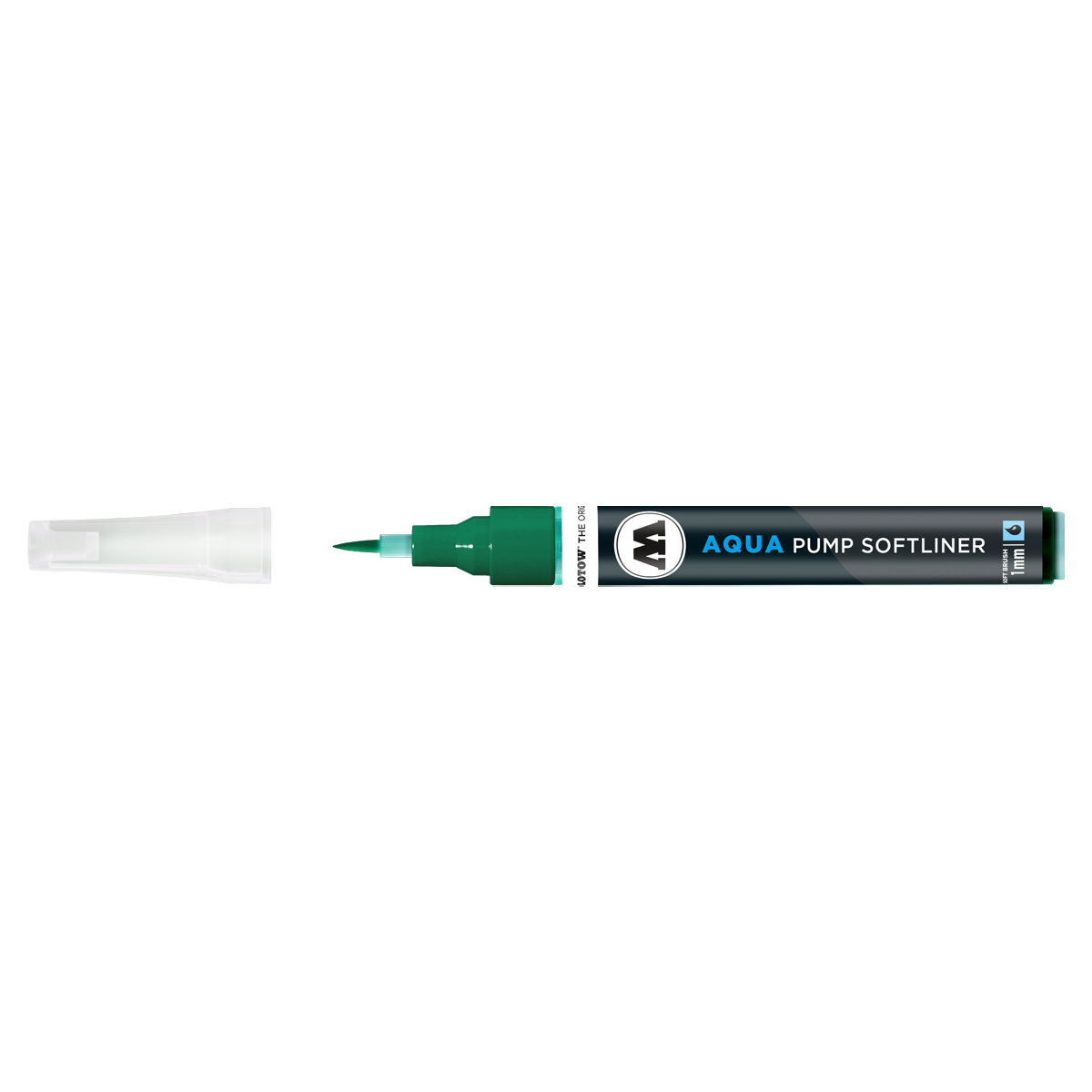 Molotow AQUA Pump Softliner 1 mm, Nr. 015, dunkelgrün 