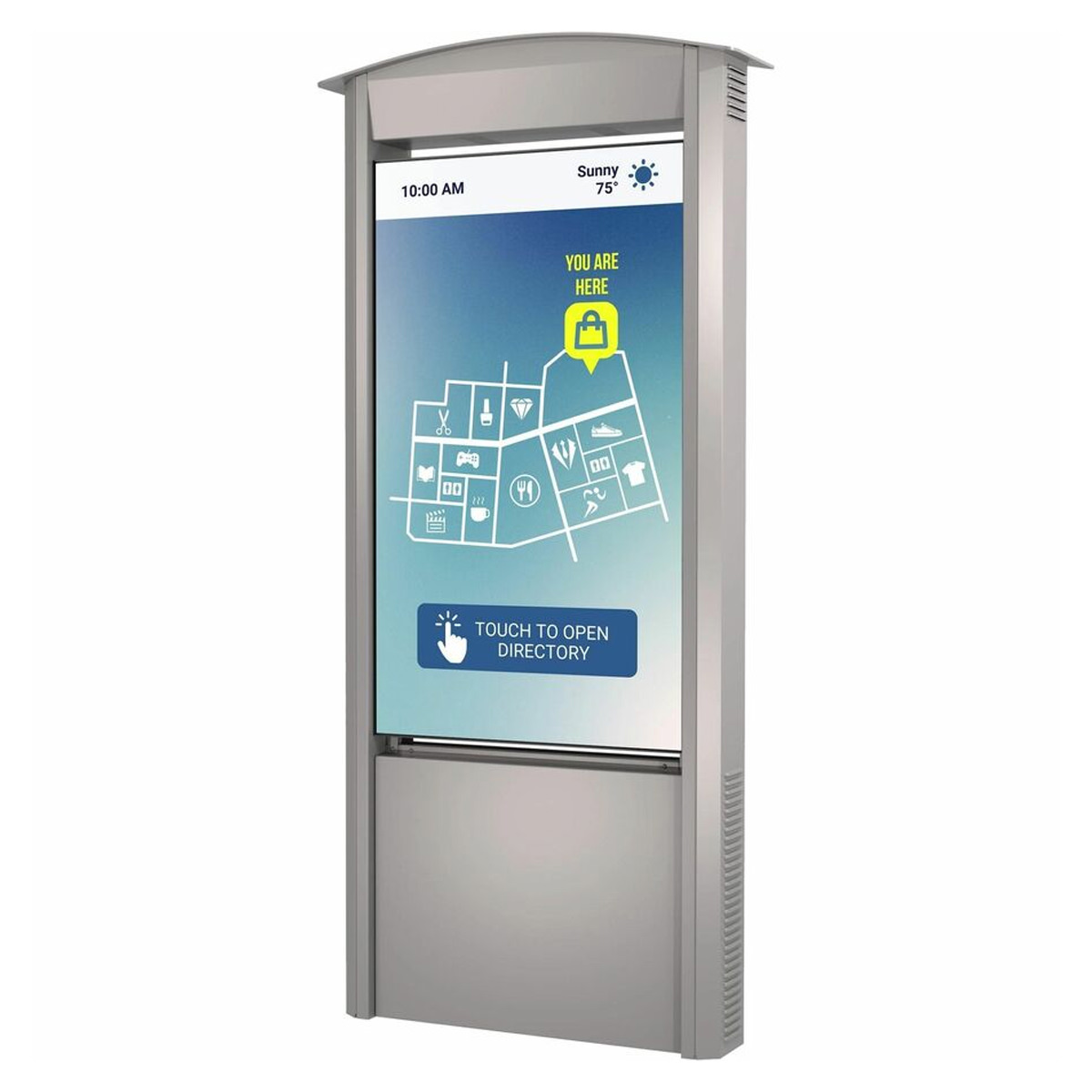Peerless-AV KOP55XHB-S-EUK Smart Outdoor Display 55'' silber 