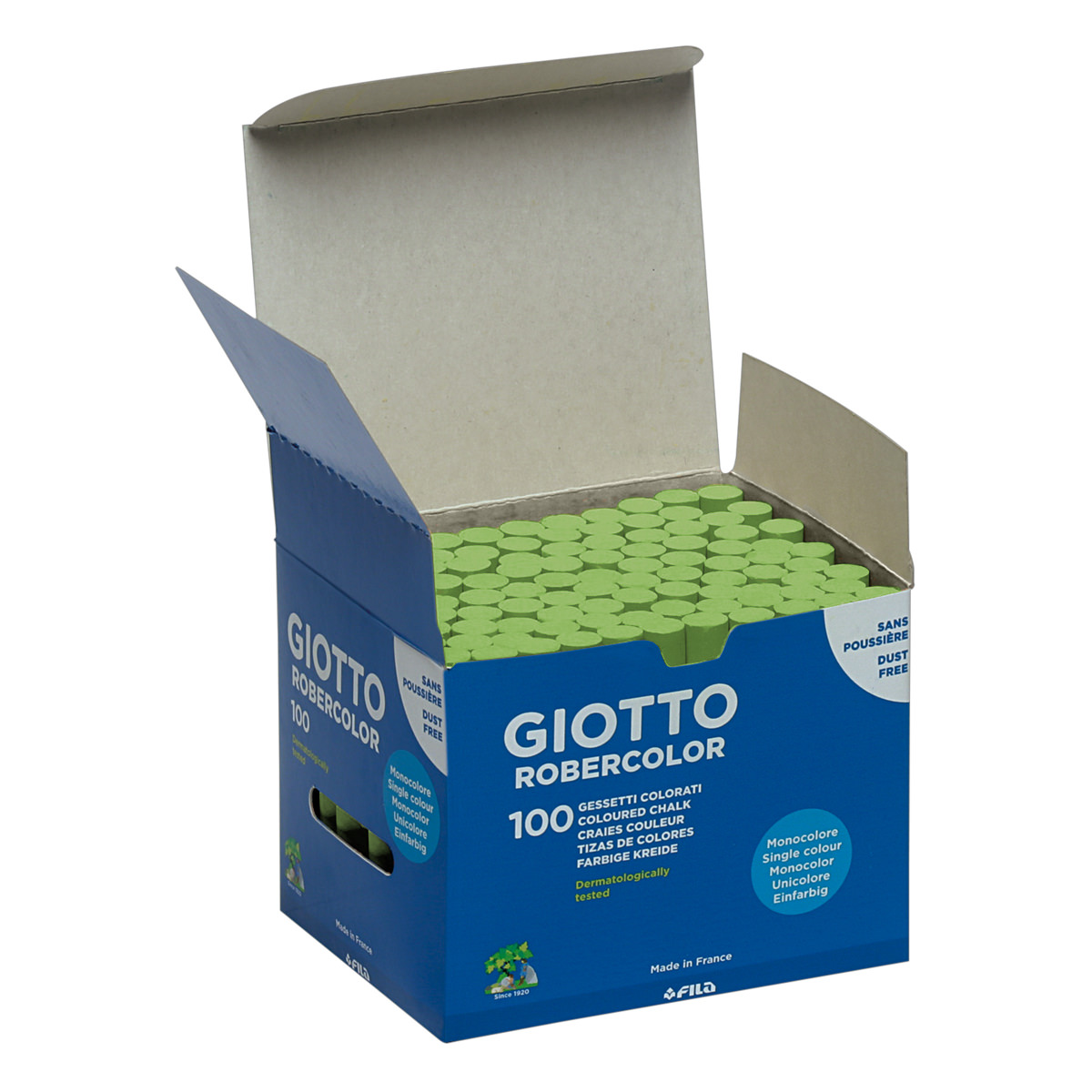 Giotto Robercolor-Kreide, Grün, 100 Stück 