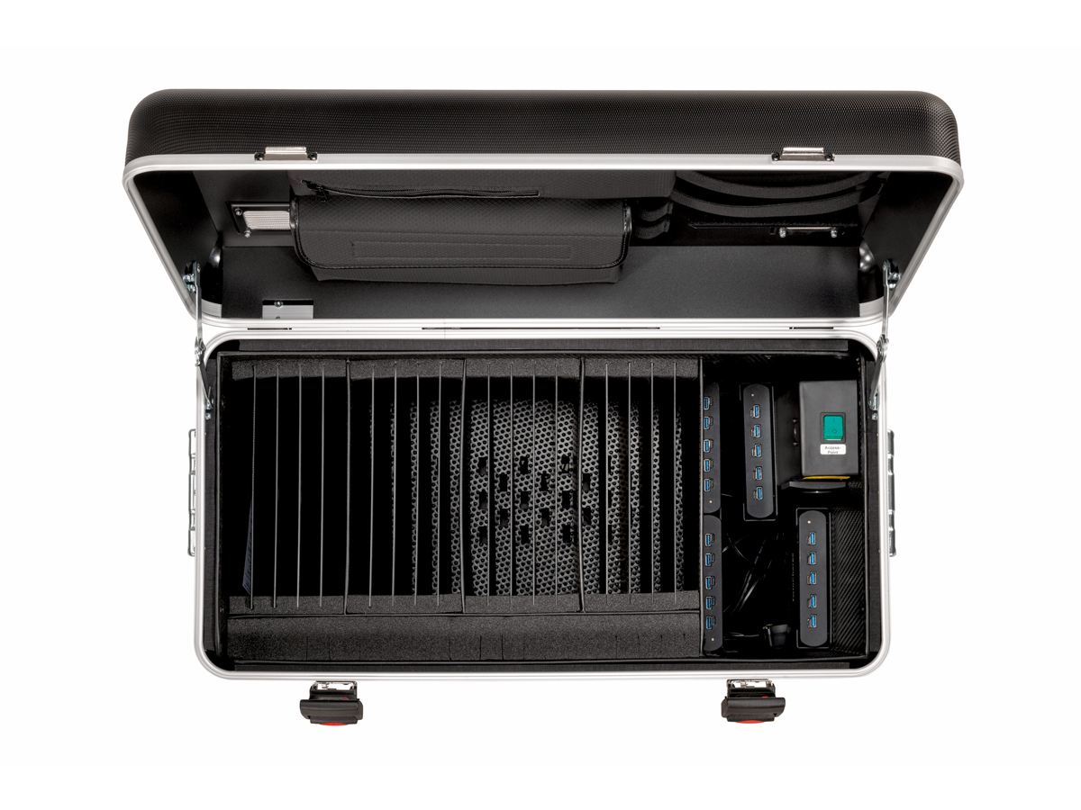 Parat PARAPROJECT® Case TC20 Plus TwinCharge, mit USB-C®, ohne Kabel, schwarz