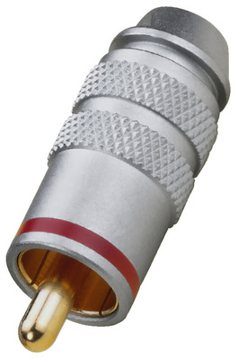 MONACOR T-711G/RT Cinch-Stecker