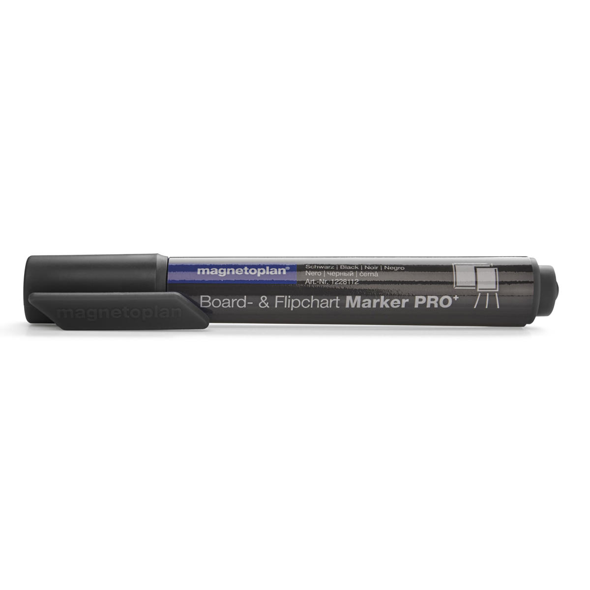 Magnetoplan 12281112 Board- und Flipchartmarker PRO+ schwarz