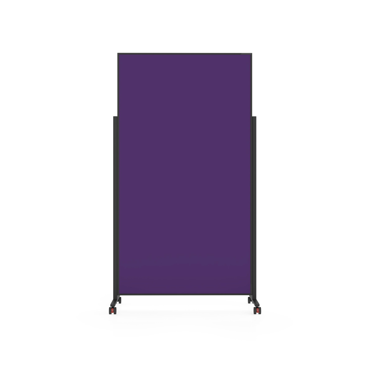 Magnetoplan 1181211 Design-moderationstafel VarioPin lila 180 x 100cm, Rahmen schwarz