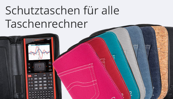 Schutztaschen für Taschenrechner