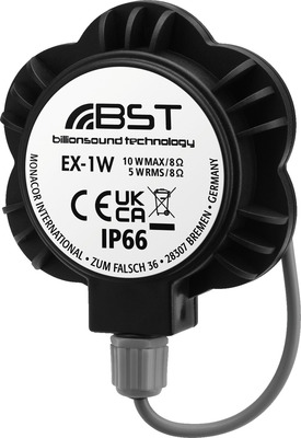 MONACOR EX-1W Audio-Exciter/Resonator, 5 W, 8 O