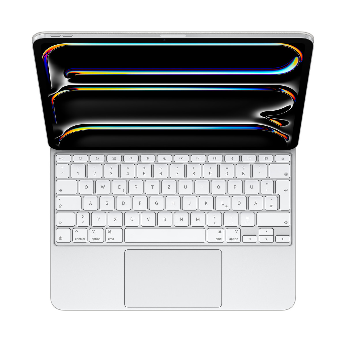 Apple Magic Keyboard für 13'' iPad Pro (M4) Deutsch - Weiß