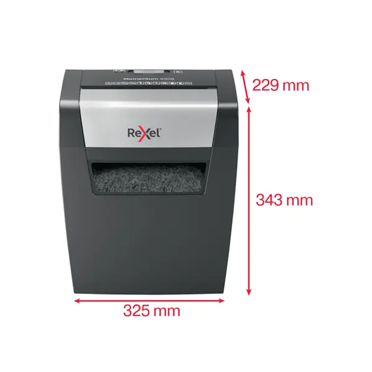 Rexel Momentum X308 Aktenvernichter 