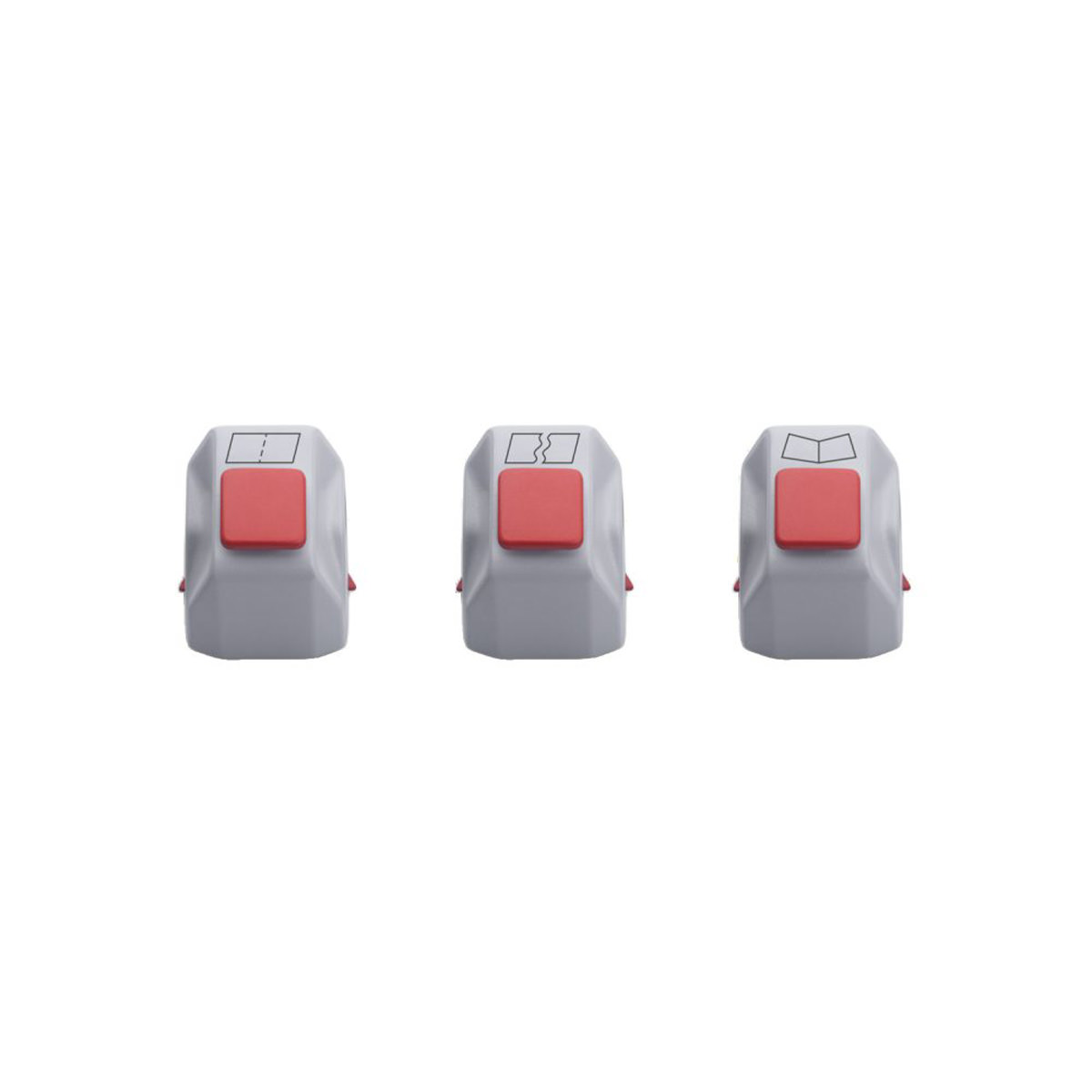 Dahle Creativ-Set 980, 3 Schneideköpfe für Modell 507, 3.Generation 