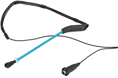 MONACOR HSE-200WP/BL Elektret-Kopfbügelmikrofon
