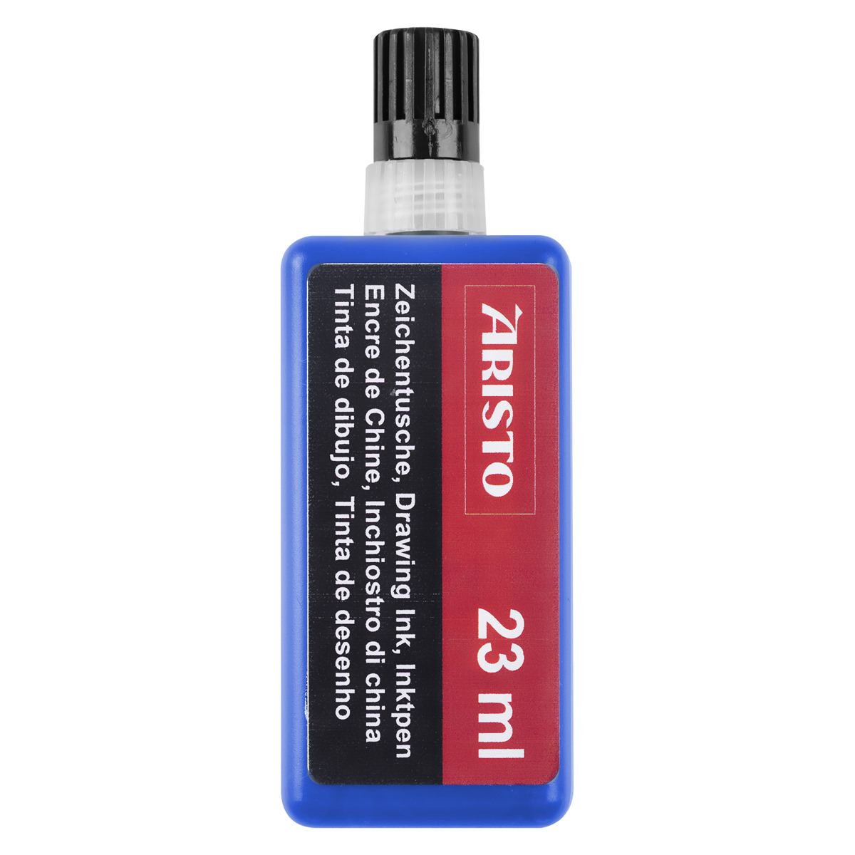 Aristo Zeichentusche 23 ml blau, hohe Deckkraft 