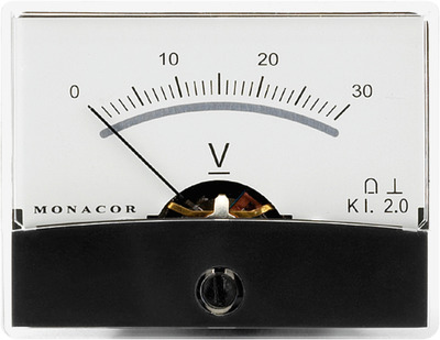 MONACOR PM-2/30V Drehspul-Einbauinstrumente