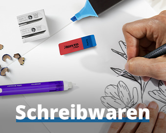 Bleistifte, Anspitzer und Radiergummis als Grundausstattung für die Schule
