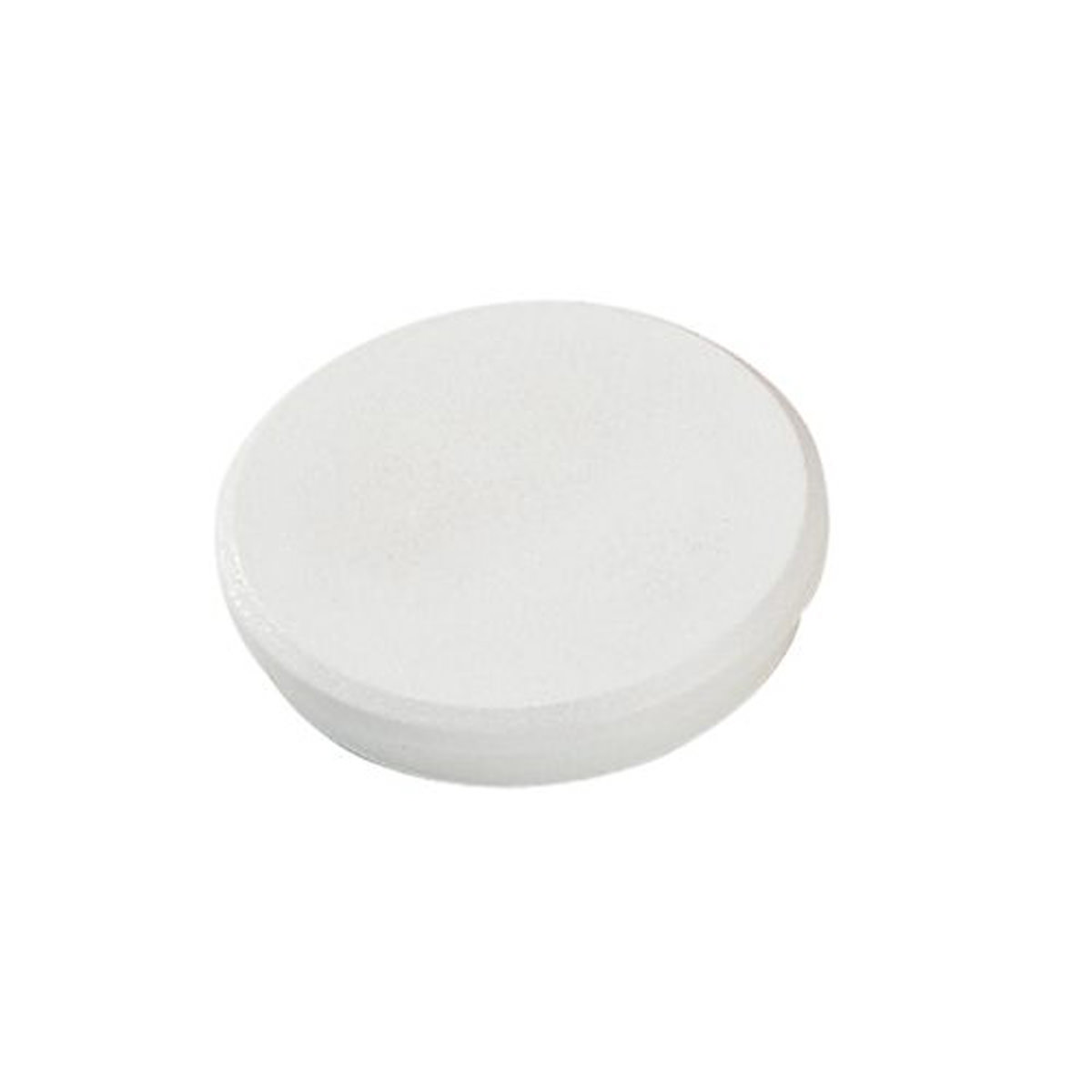 Dahle Starker Haft-Magnet 32 mm weiß, 4 Stück im Blister 