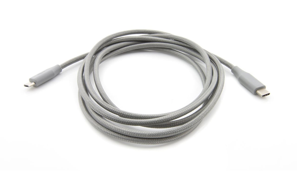 Vernier Kabel Micro-USB Typ C zu Micro-USB Kabel (CB-USB-C-MICRO) zum Anschluss von GoDirect-Sensore an Geärte mit USB-C-Anschluss, 1,5m